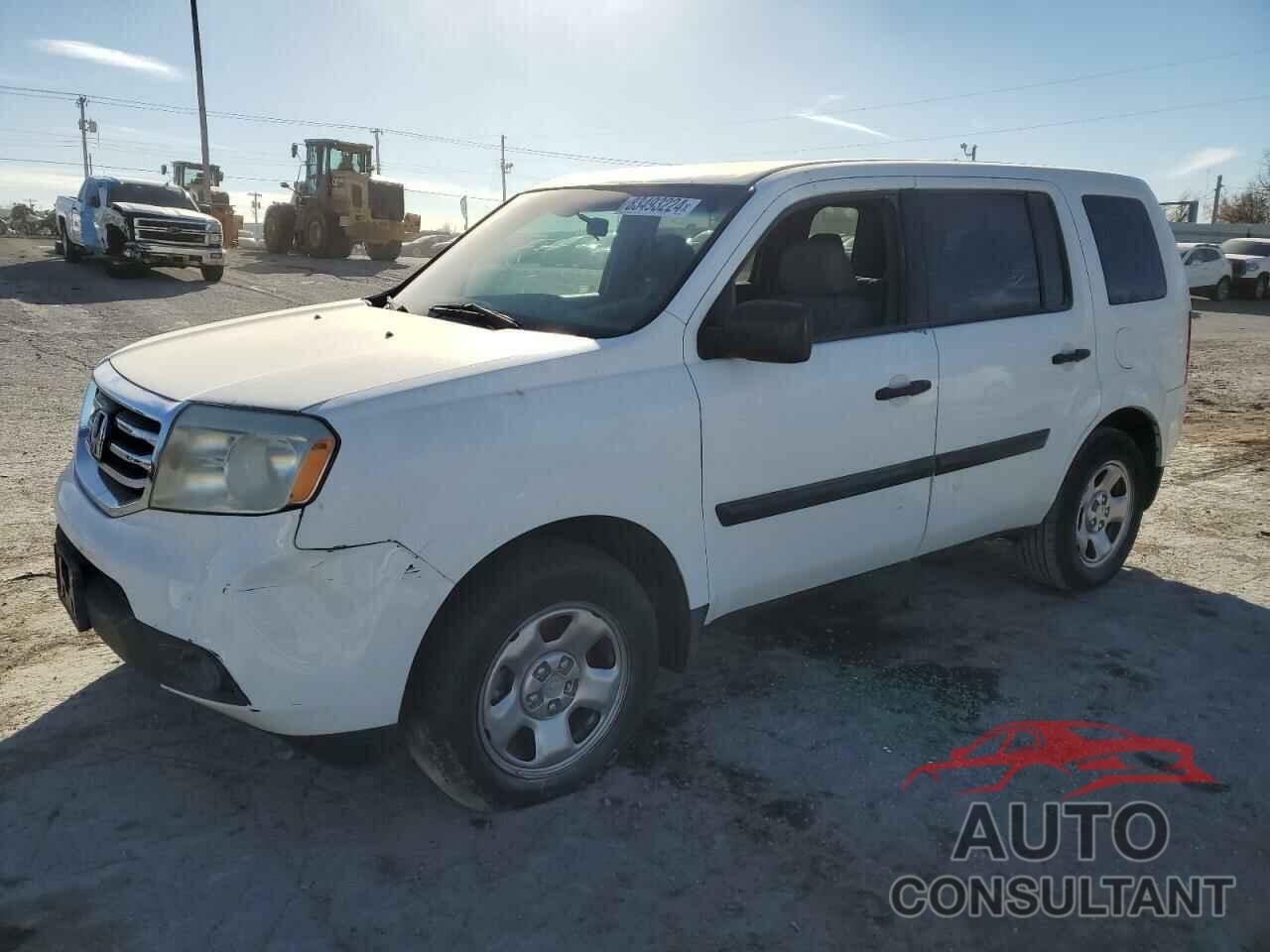 HONDA PILOT 2012 - 5FNYF3H2XCB005253
