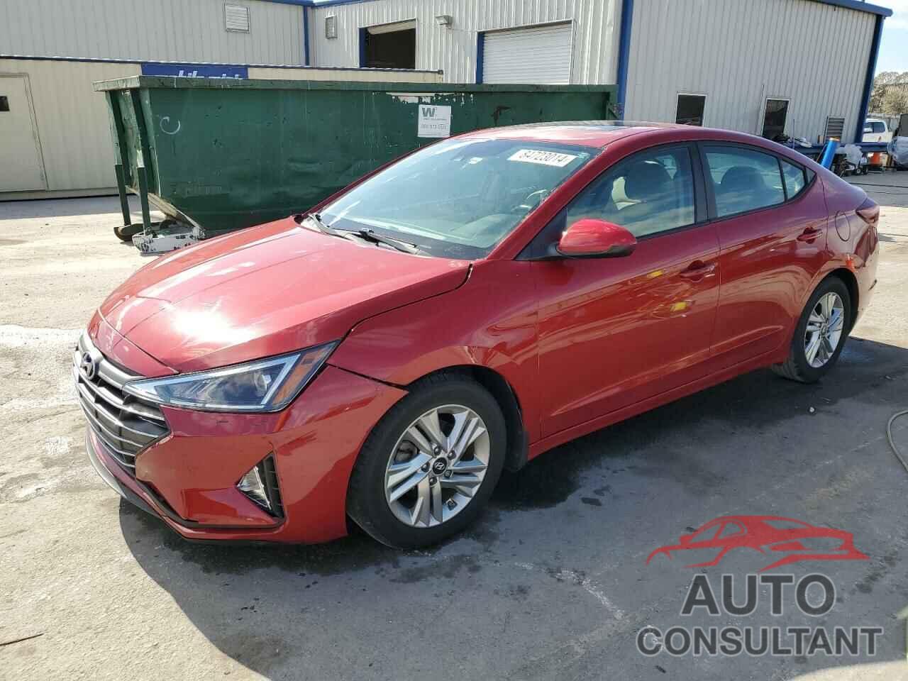 HYUNDAI ELANTRA 2020 - KMHD84LF9LU008589