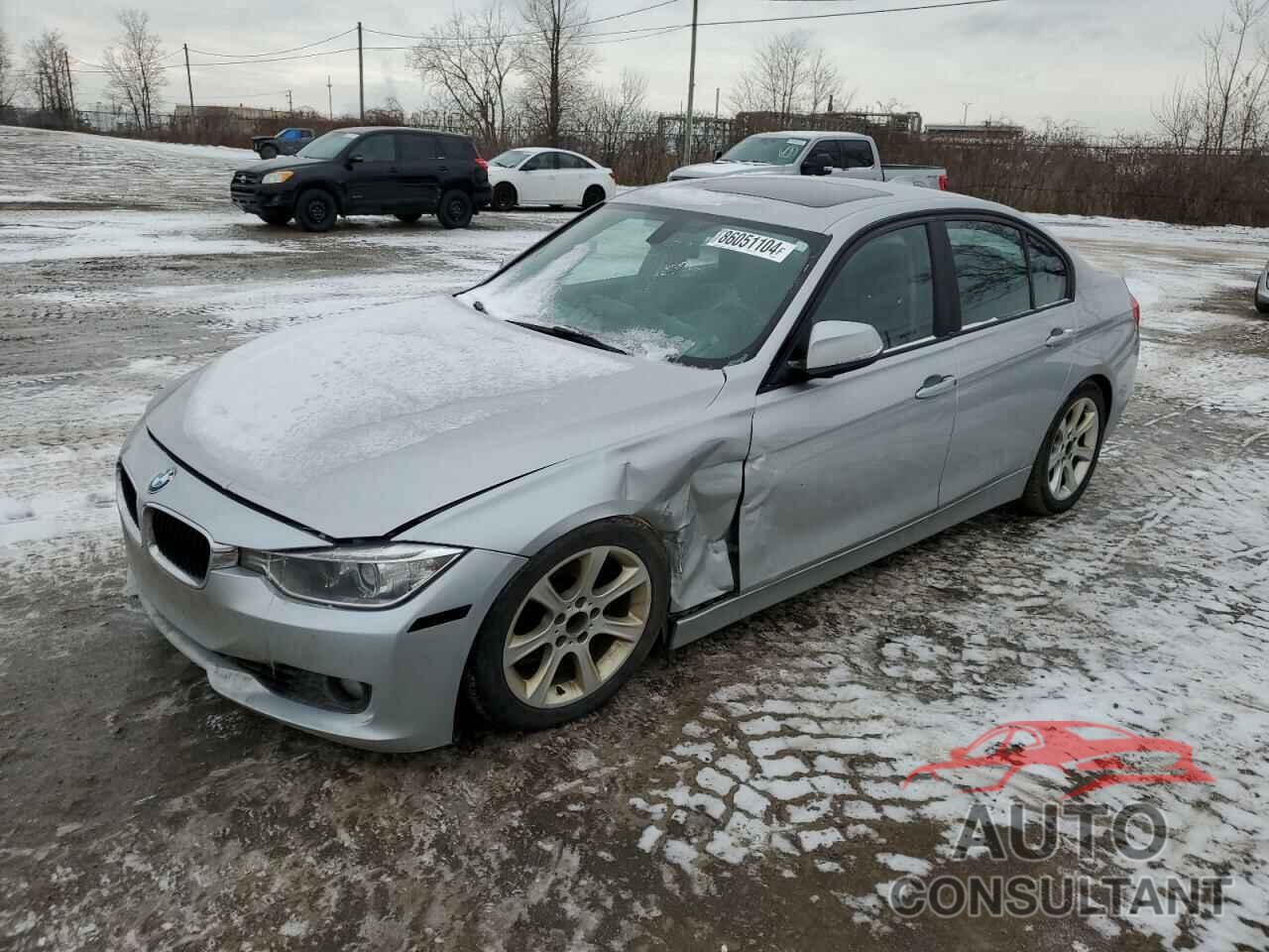 BMW 3 SERIES 2013 - WBA3B3C59DF535327