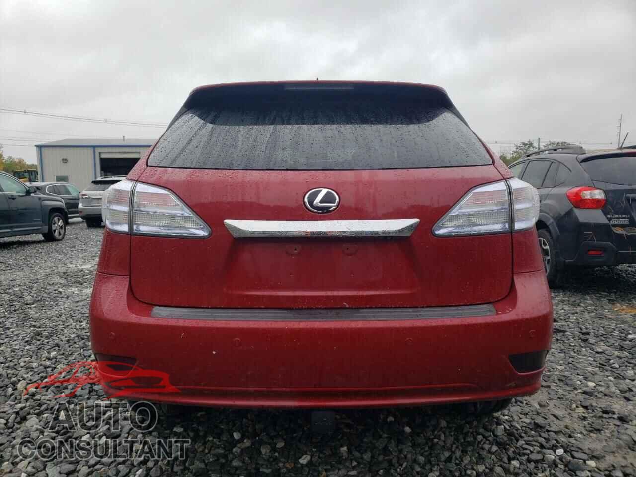 LEXUS RX450 2010 - JTJBC1BA9A2409354