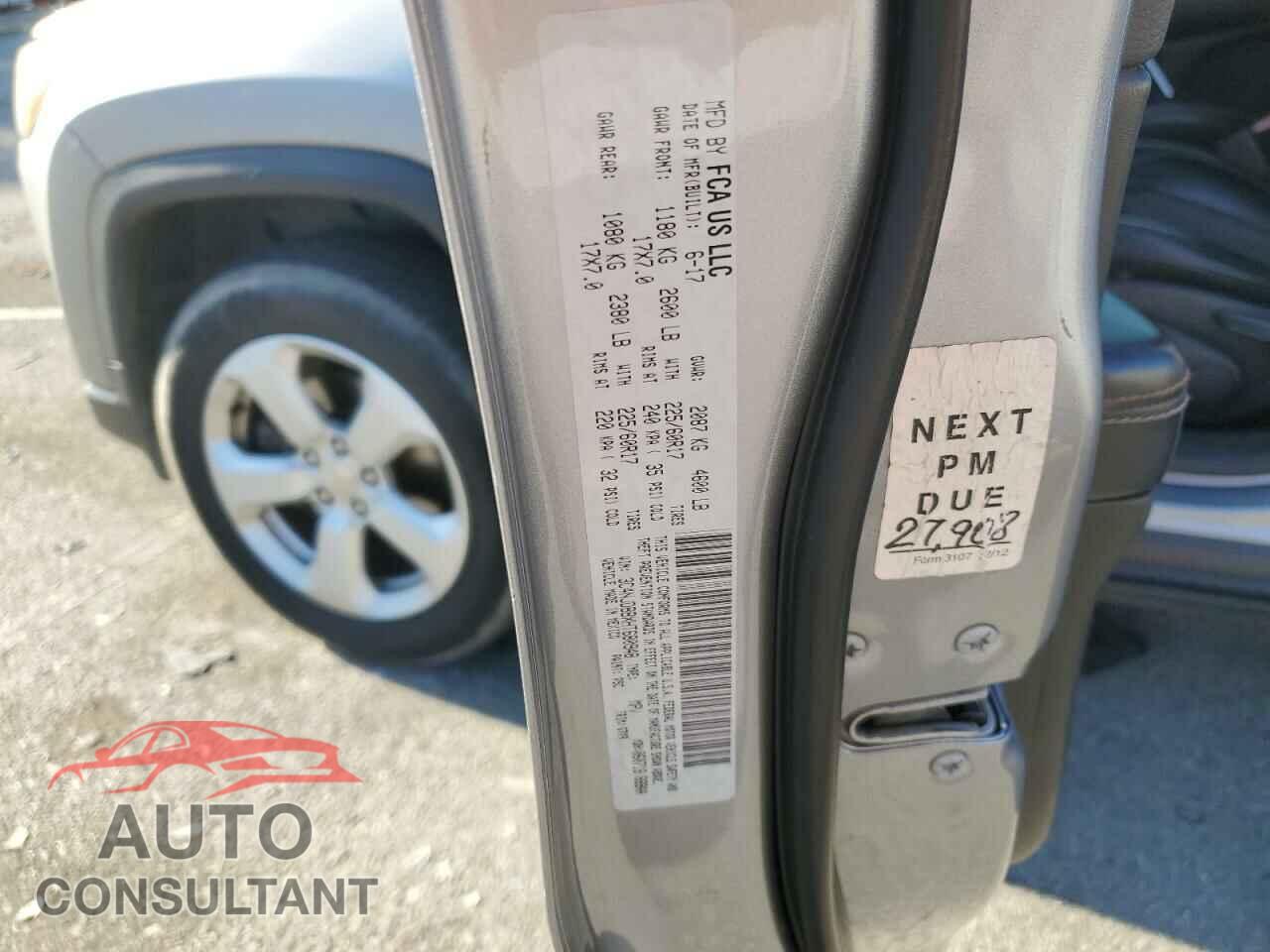 JEEP COMPASS 2017 - 3C4NJDBBXHT680948