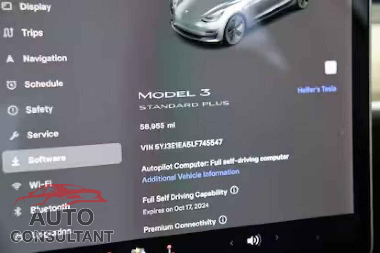 TESLA MODEL 3 2020 - 5YJ3E1EA5LF745547