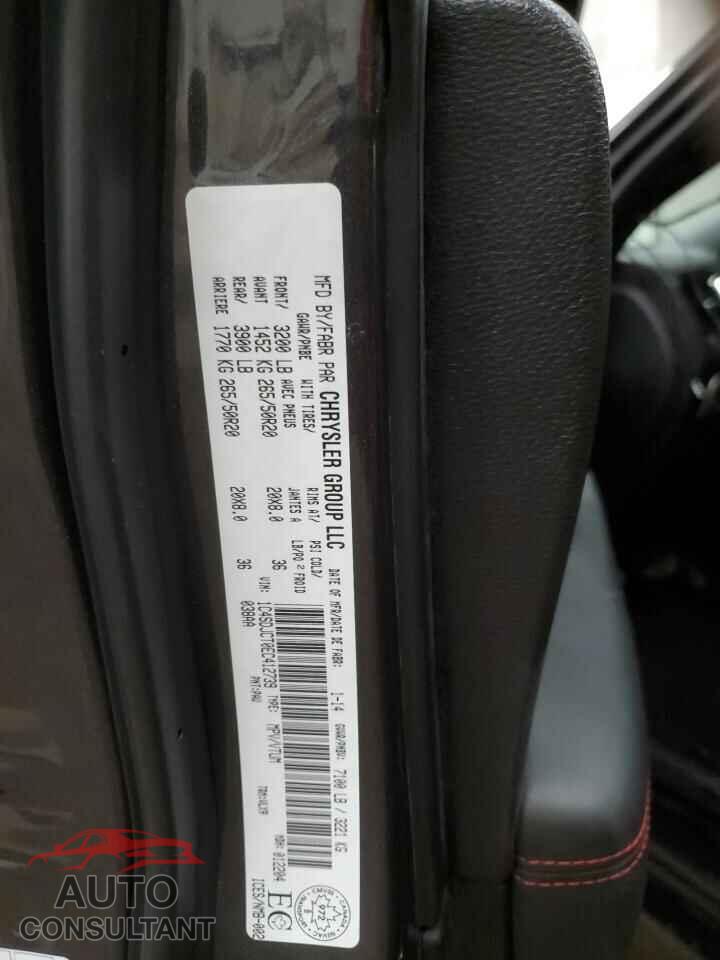 DODGE DURANGO 2014 - 1C4SDJCT0EC412739