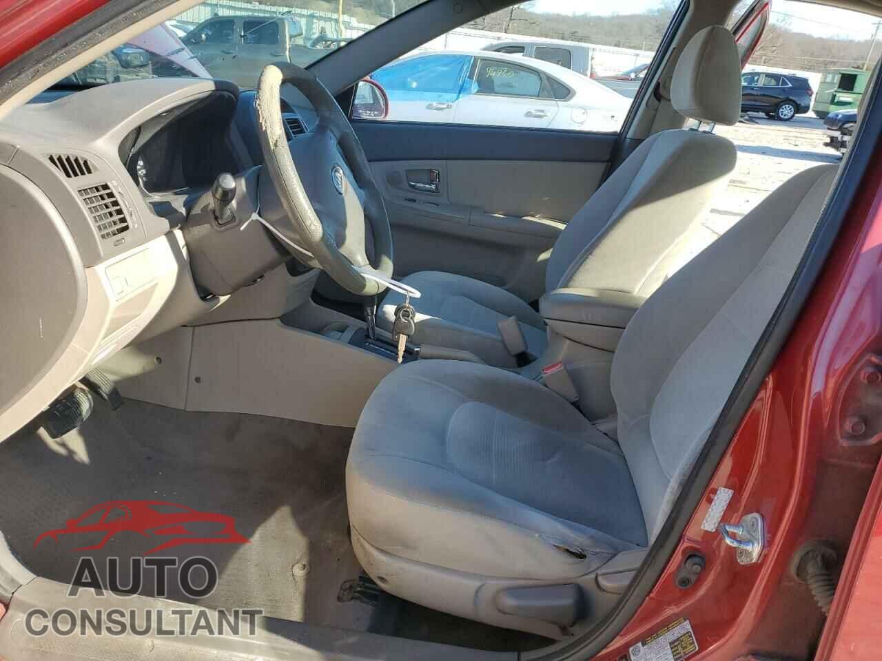 KIA SPECTRA 2009 - KNAFE222995663246