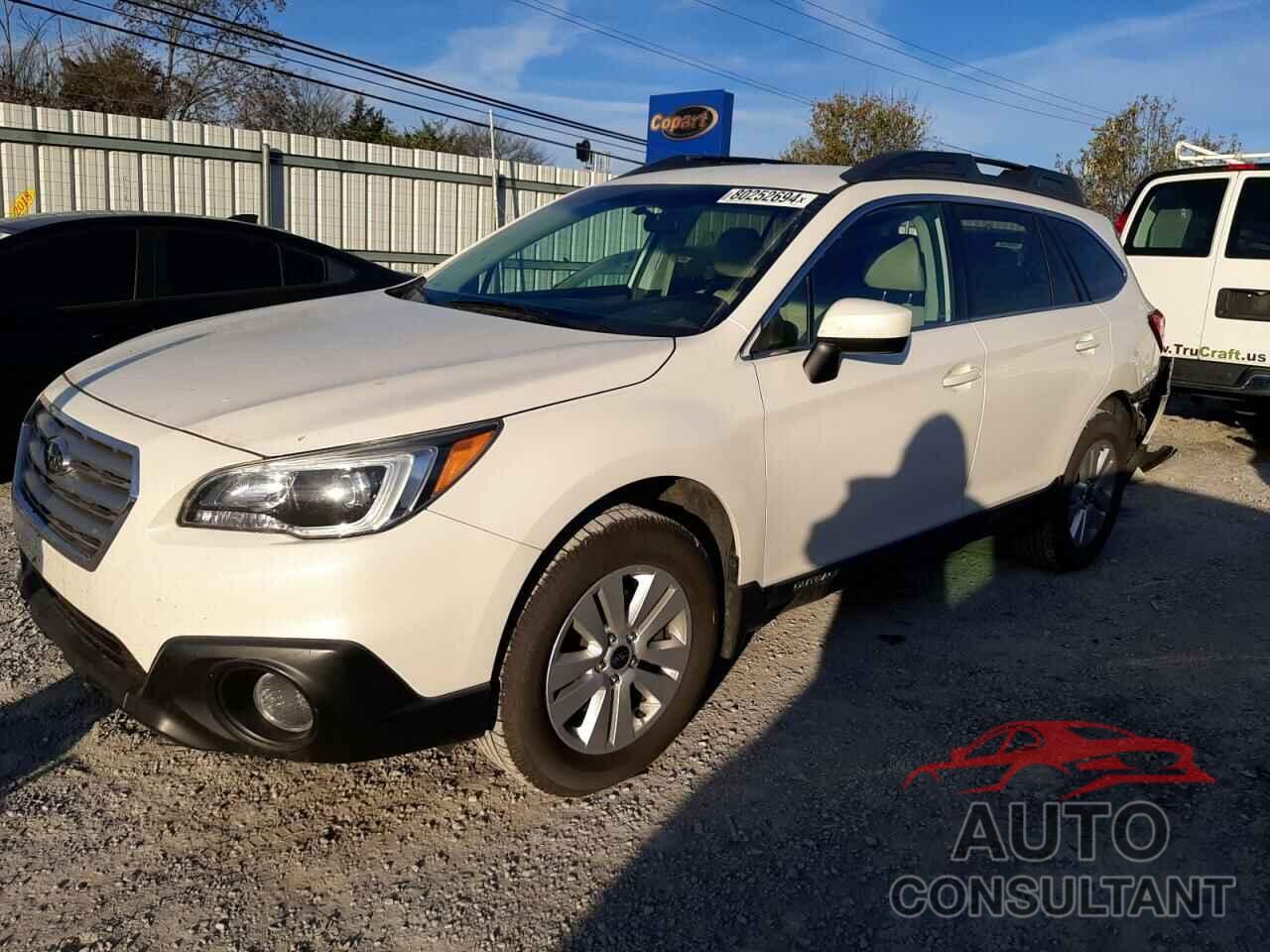 SUBARU OUTBACK 2016 - 4S4BSBCC7G3295915