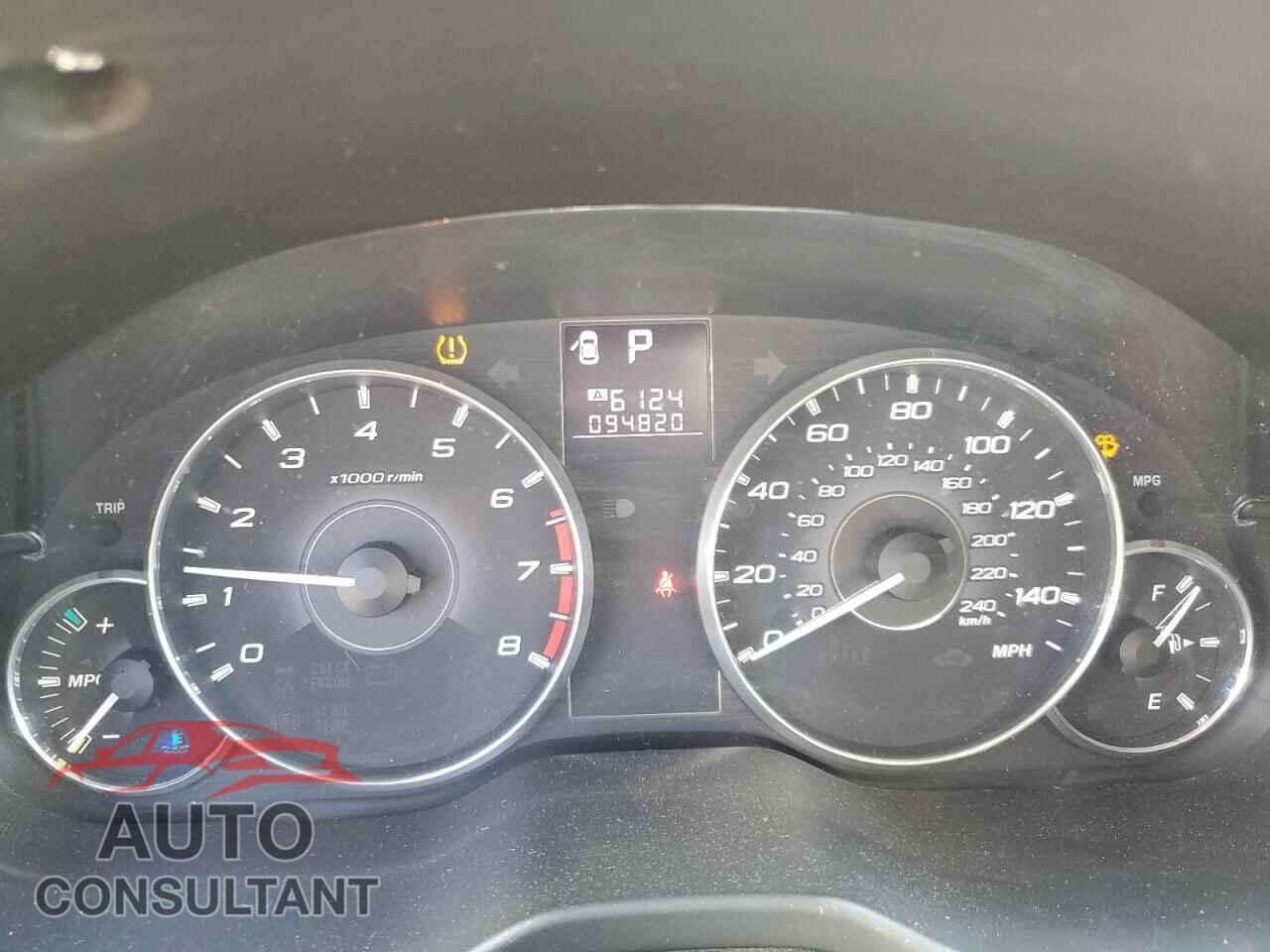 SUBARU OUTBACK 2012 - 4S4BRCCC2C3302491