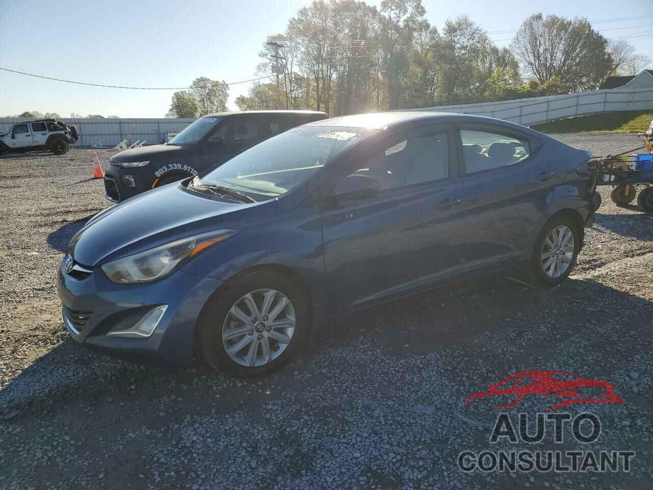 HYUNDAI ELANTRA 2015 - KMHDH4AE3FU248879