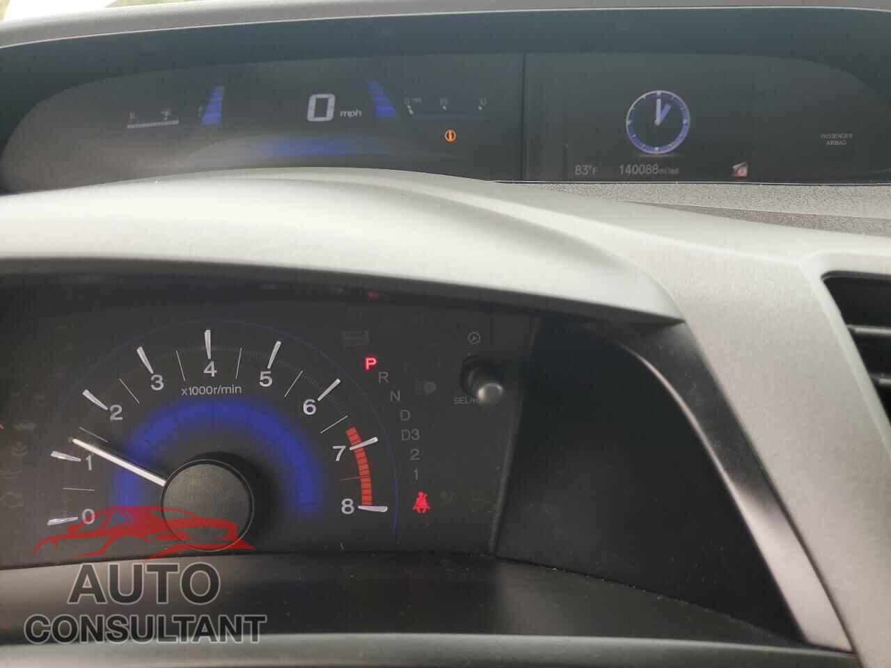 HONDA CIVIC 2012 - 2HGFB2F89CH511320