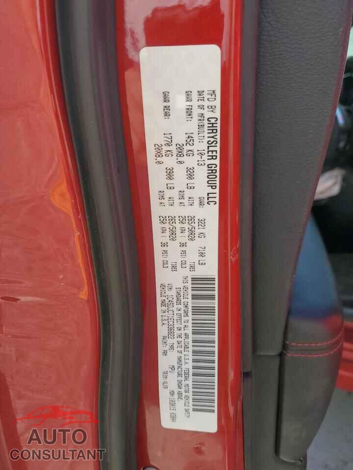 DODGE DURANGO 2014 - 1C4SDJCT1EC336822