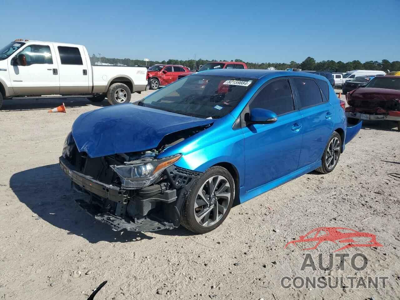 TOYOTA SCION 2016 - JTNKARJE1GJ518364