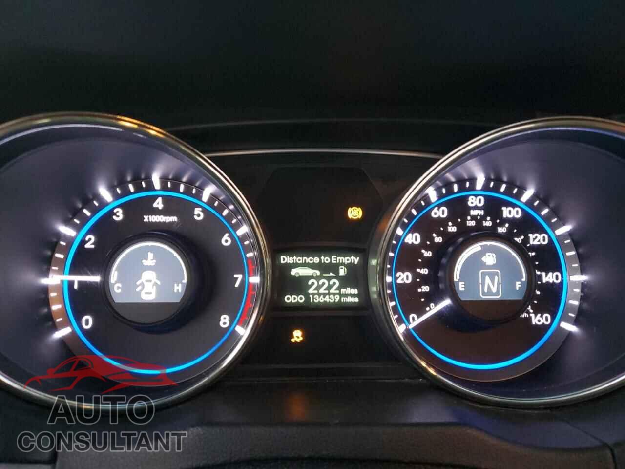 HYUNDAI SONATA 2012 - 5NPEC4AC2CH360875