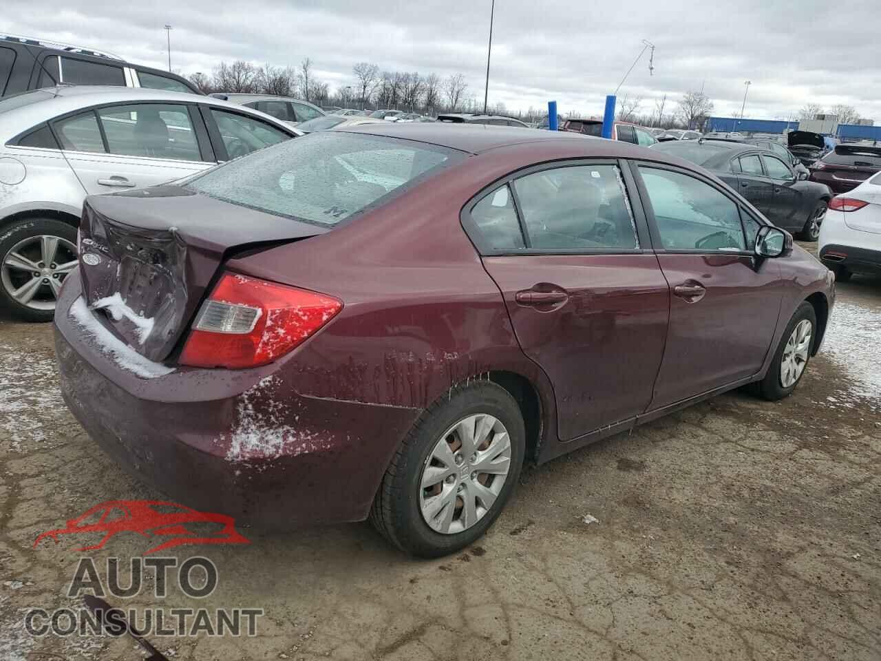 HONDA CIVIC 2012 - 19XFB2F52CE105122