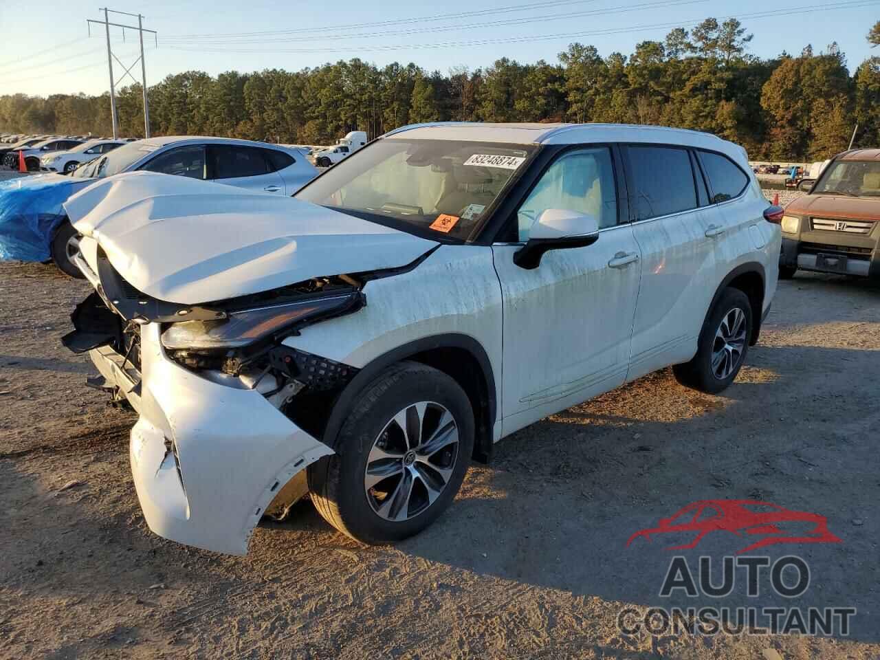 TOYOTA HIGHLANDER 2021 - 5TDGZRAH6MS532367