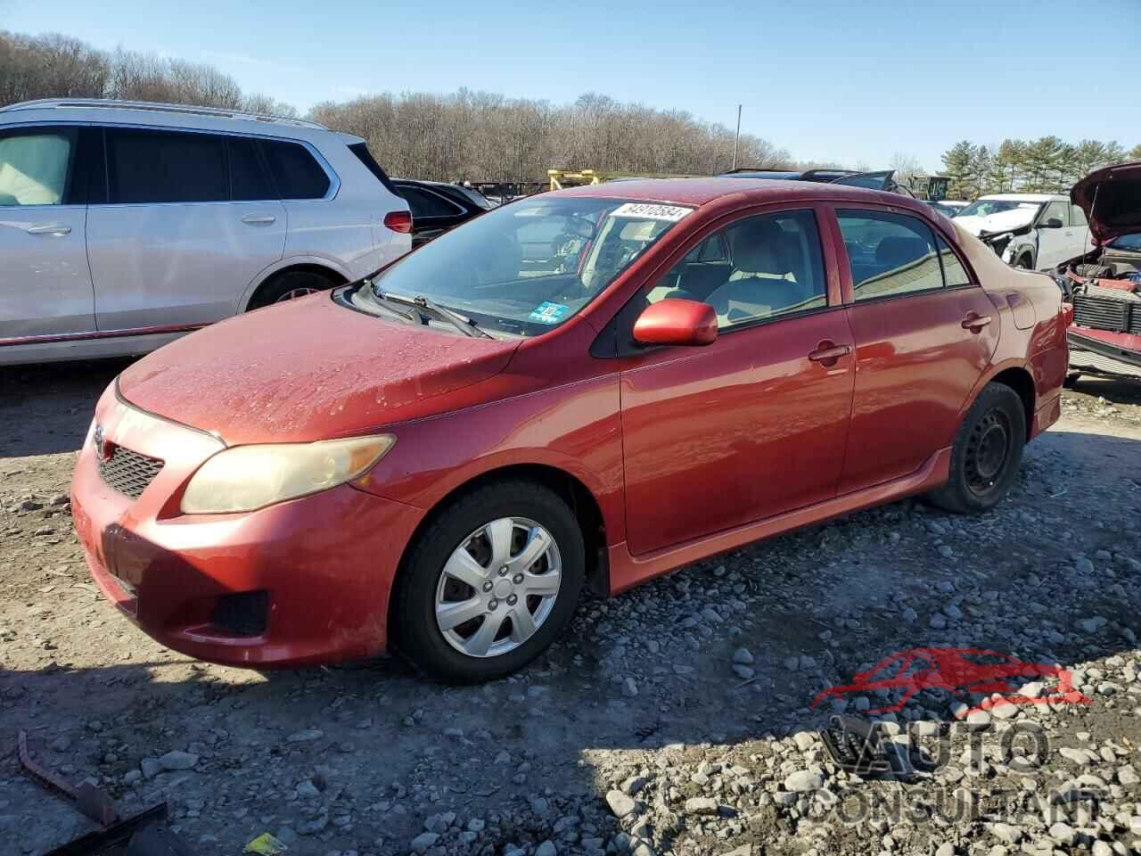 TOYOTA COROLLA 2009 - JTDBL40E999045322
