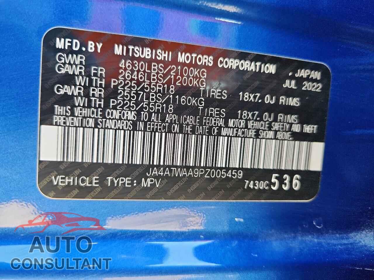 MITSUBISHI ECLIPSE 2023 - JA4ATWAA9PZ005459