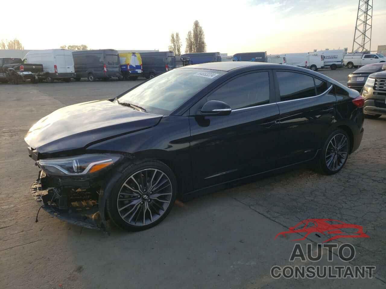 HYUNDAI ELANTRA 2017 - KMHD04LB4HU341956