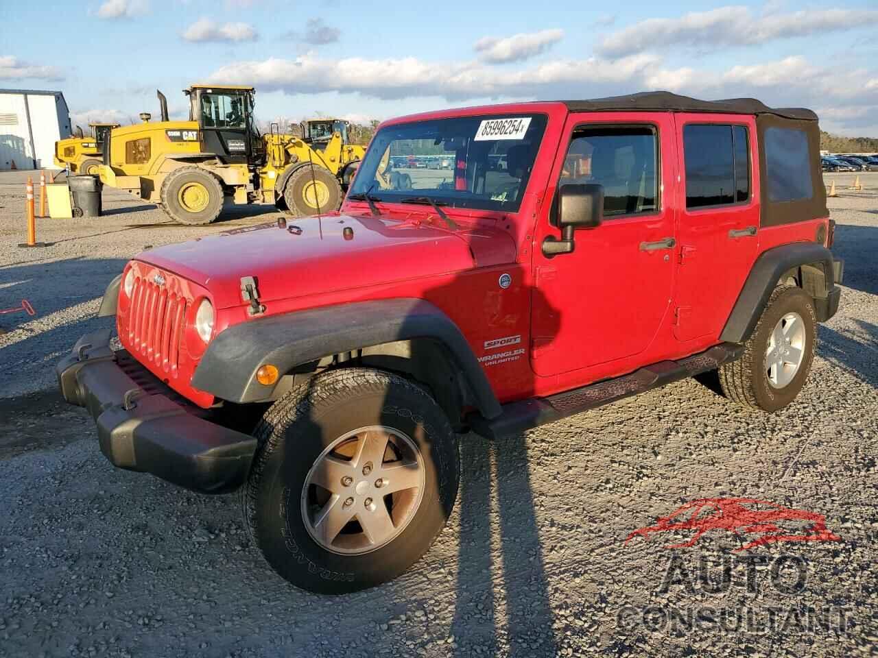 JEEP WRANGLER 2011 - 1J4BA3H10BL510512