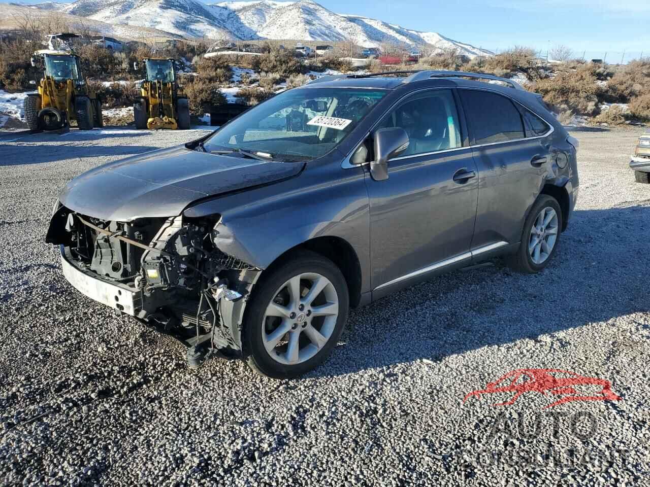 LEXUS RX350 2012 - 2T2BK1BA3CC147711
