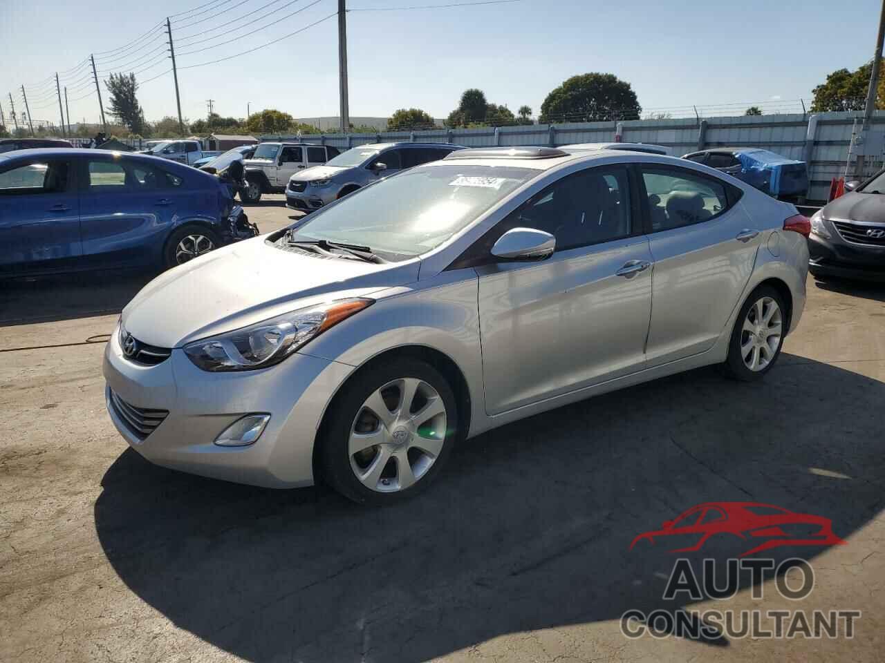 HYUNDAI ELANTRA 2013 - KMHDH4AE6DU837115