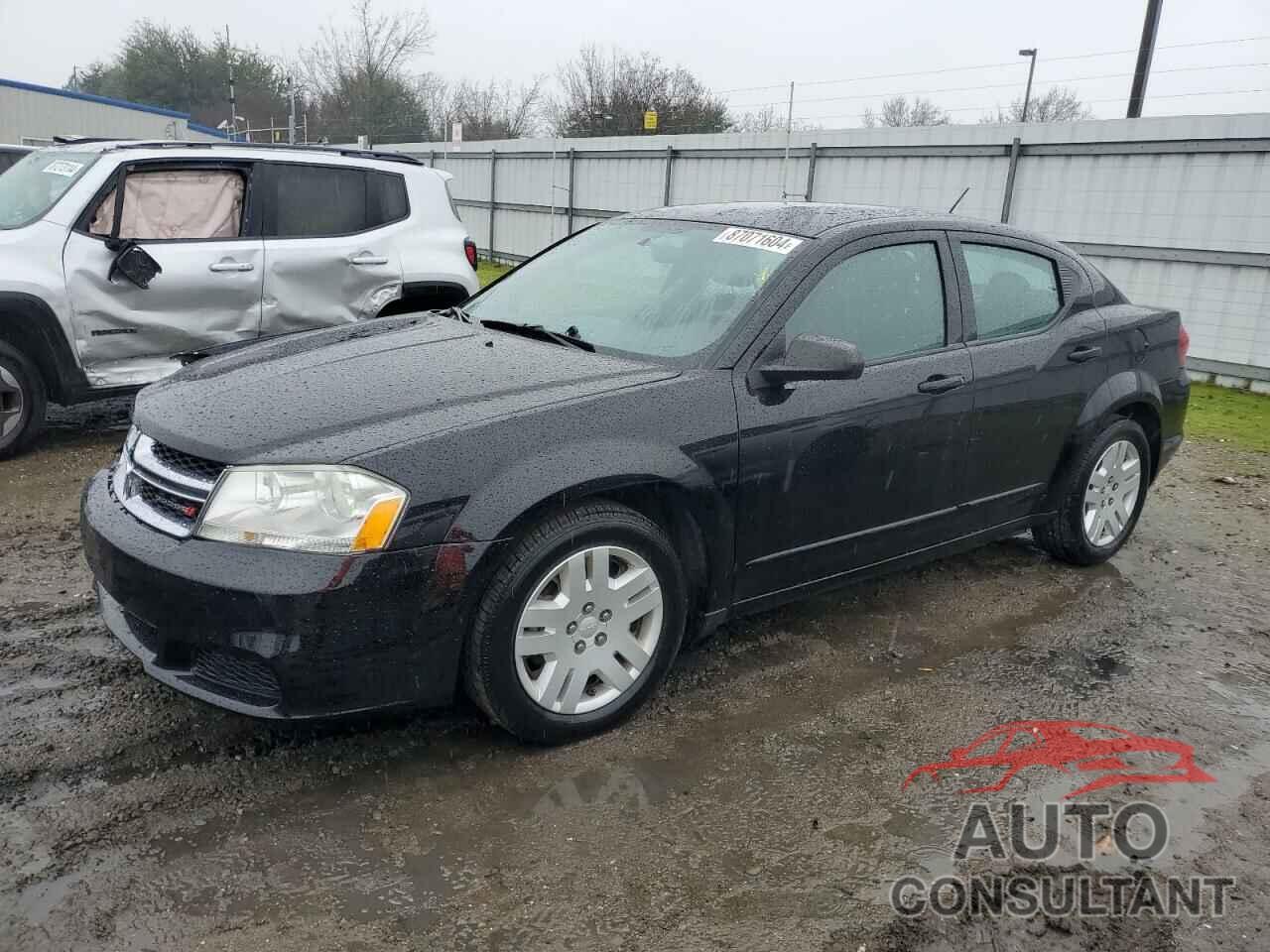 DODGE AVENGER 2012 - 1C3CDZAB5CN328127