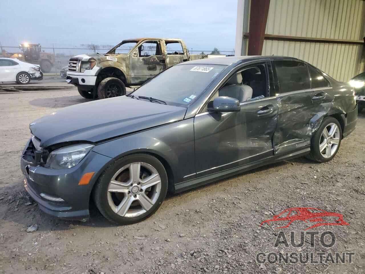 MERCEDES-BENZ C-CLASS 2011 - WDDGF5EB3BR167395