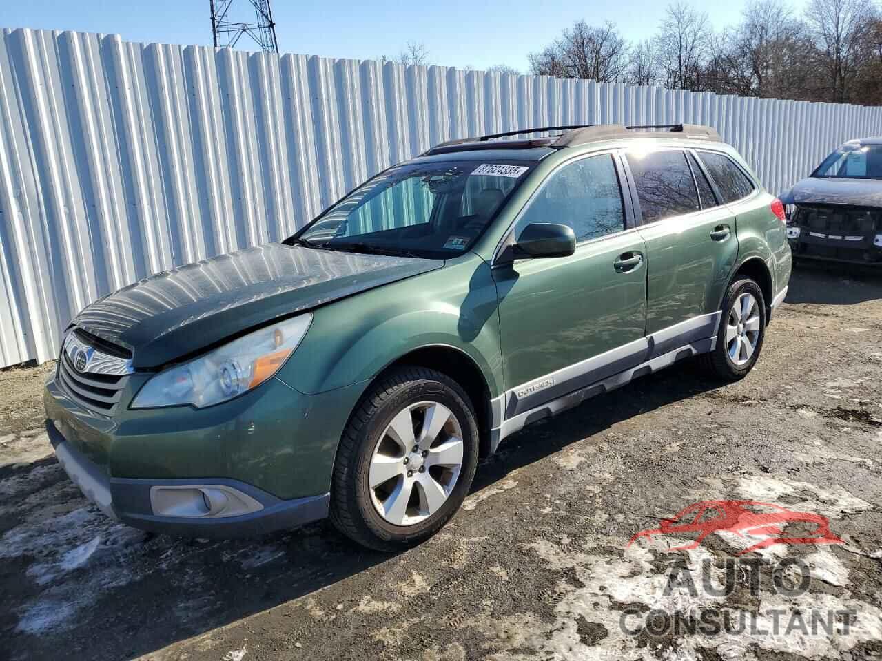 SUBARU OUTBACK 2011 - 4S4BRBKC4B3388008