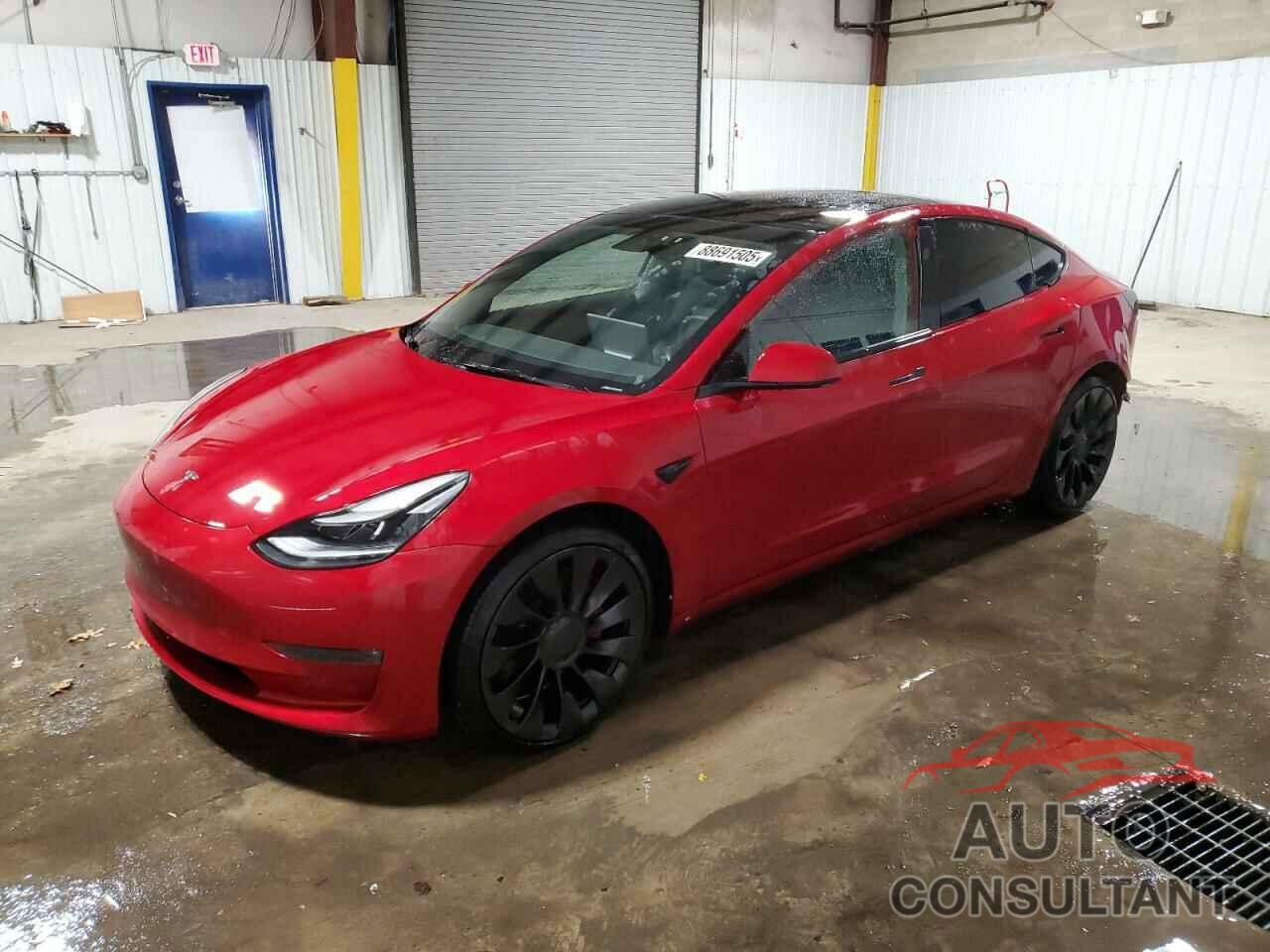 TESLA MODEL 3 2022 - 5YJ3E1ECXNF193516