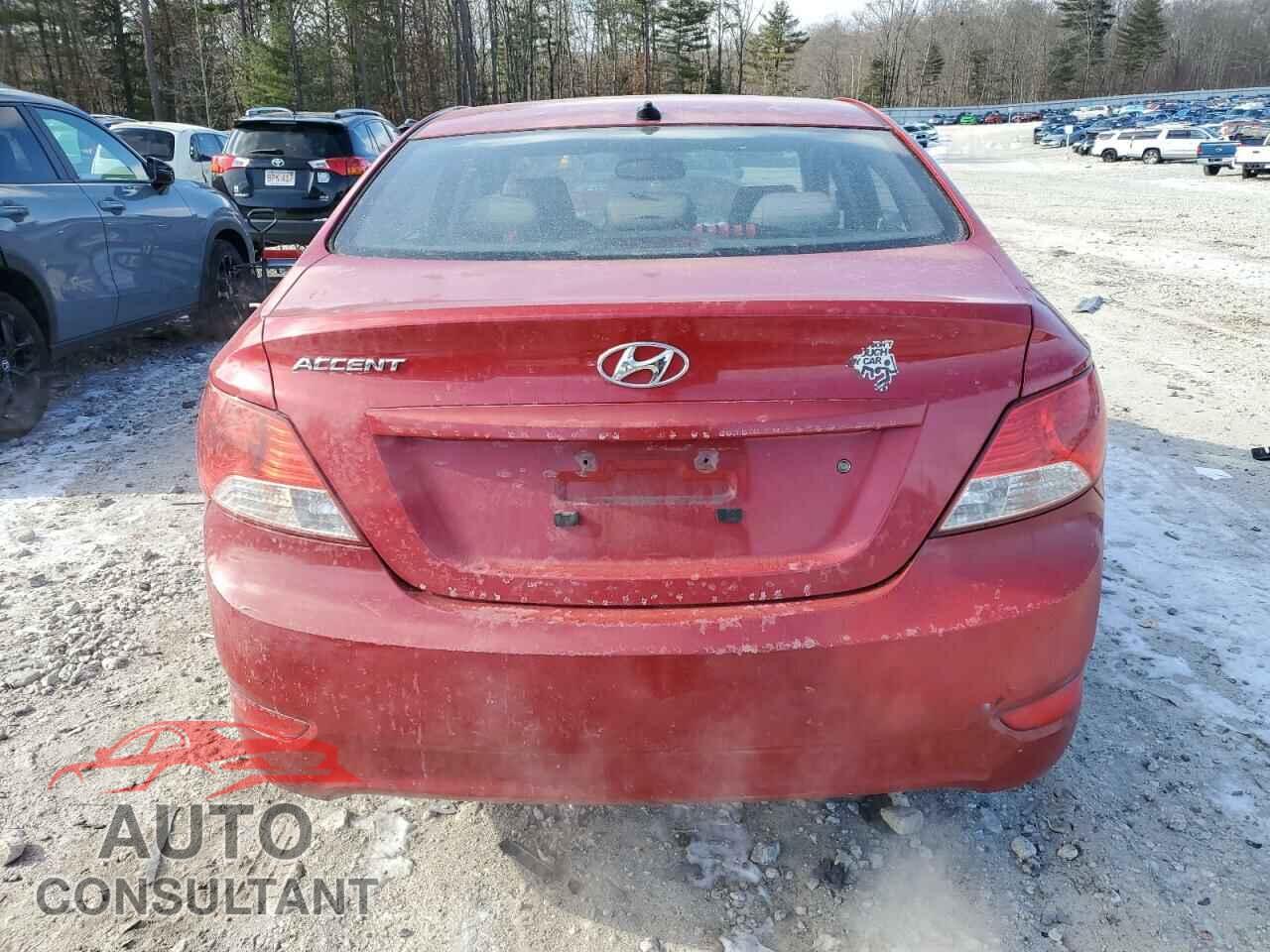 HYUNDAI ACCENT 2012 - KMHCT4AE2CU128013