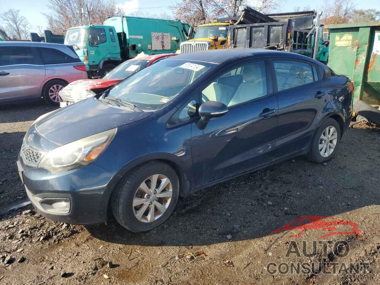 KIA RIO 2012 - KNADN4A39C6056455