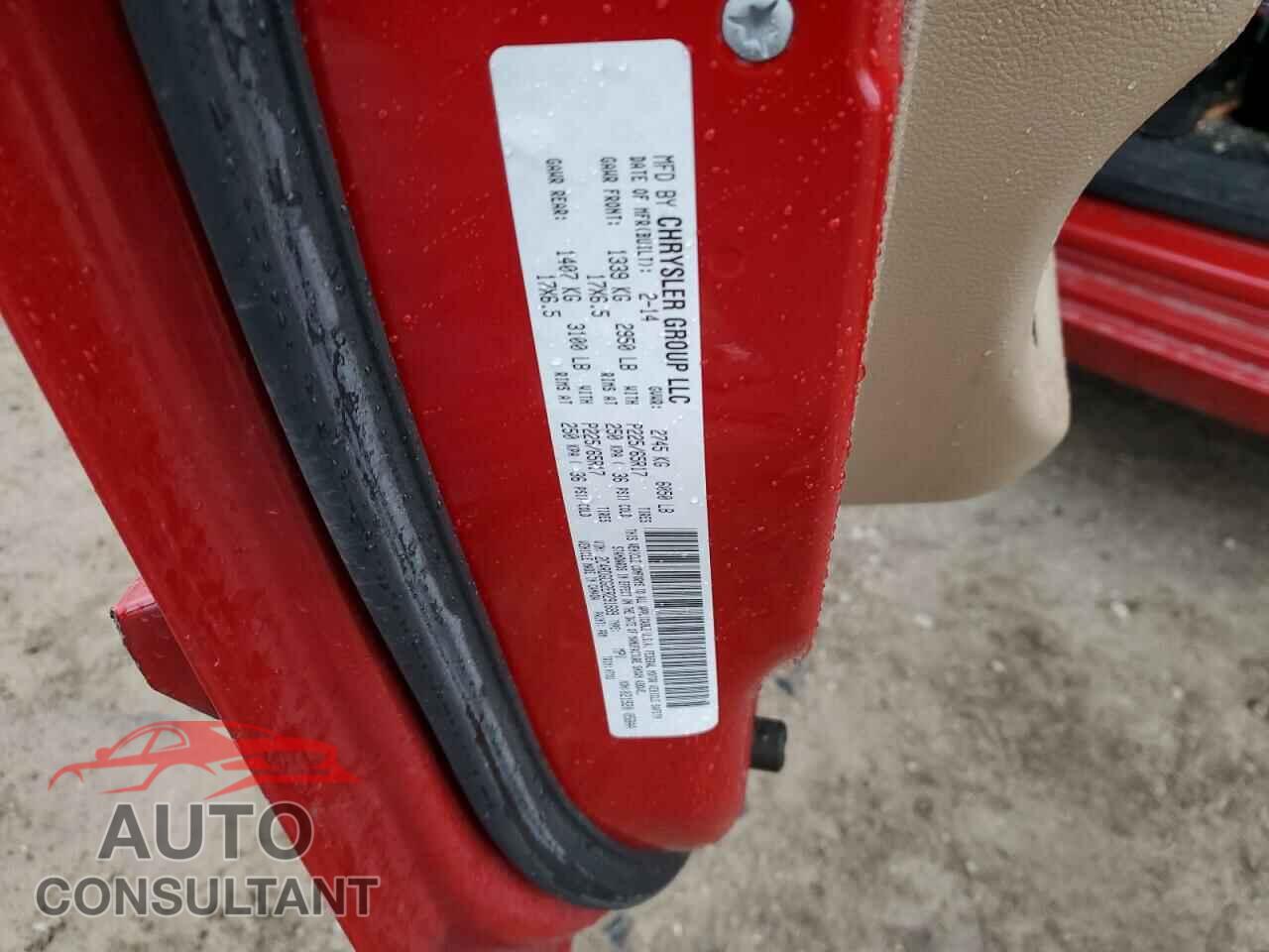 DODGE CARAVAN 2014 - 2C4RDGCG2ER291689