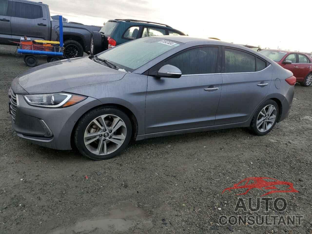 HYUNDAI ELANTRA 2017 - KMHD84LF8HU176358