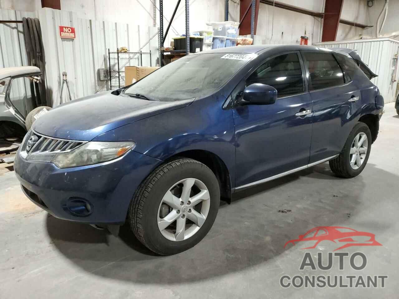 NISSAN MURANO 2009 - JN8AZ18UX9W026711