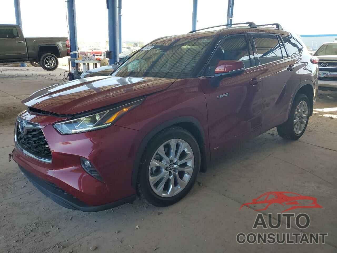 TOYOTA HIGHLANDER 2021 - 5TDXBRCH1MS068647