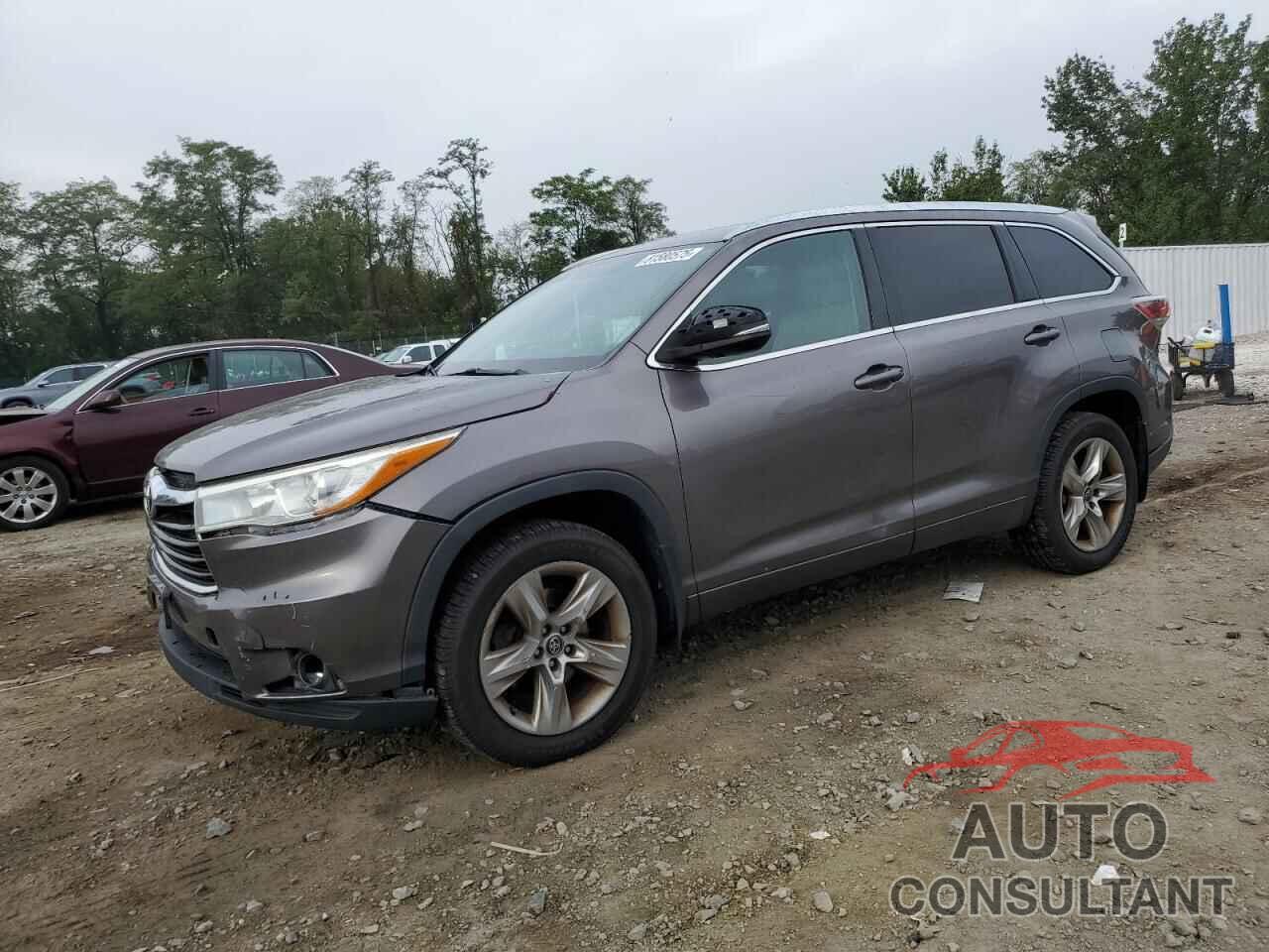 TOYOTA HIGHLANDER 2016 - 5TDDKRFH3GS315931