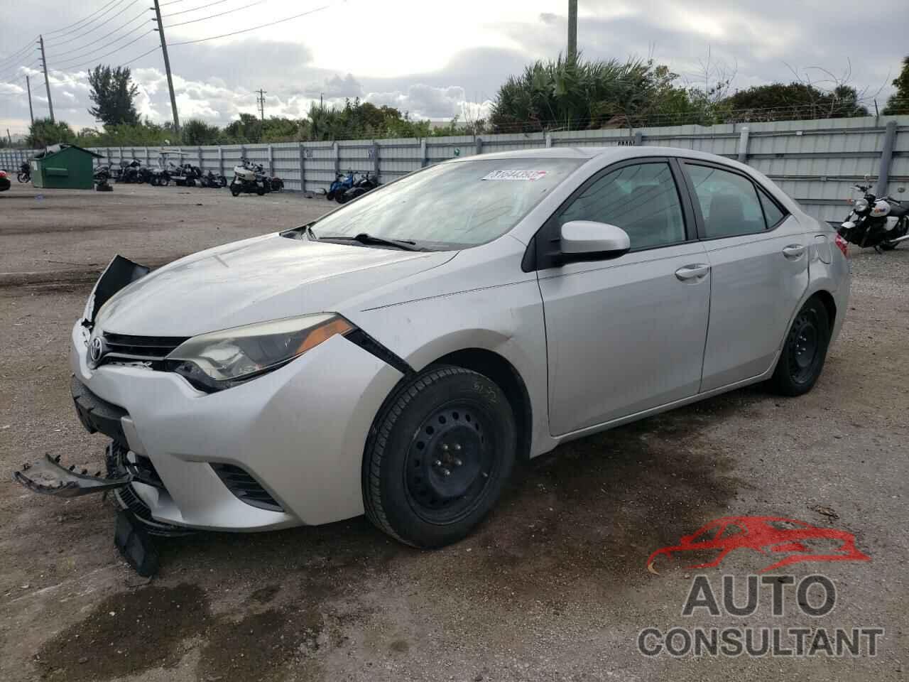 TOYOTA COROLLA 2015 - 2T1BURHE6FC451742