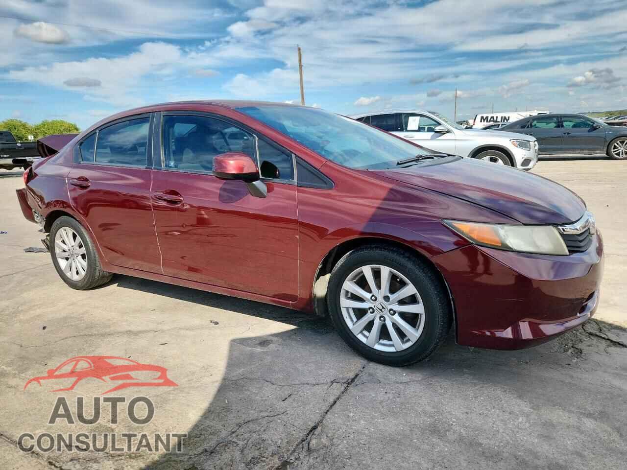 HONDA CIVIC 2012 - 2HGFB2F53CH606848