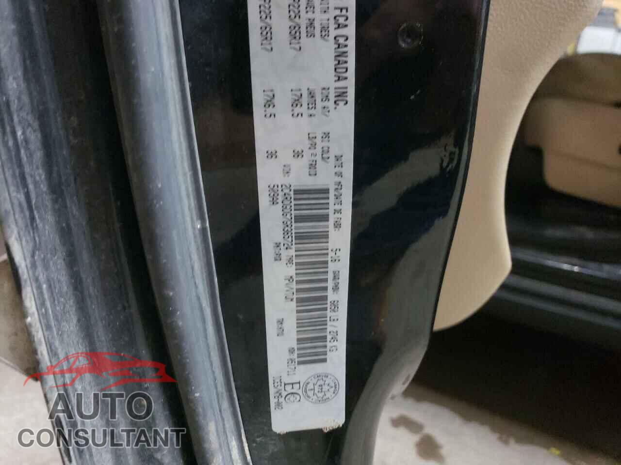 DODGE CARAVAN 2016 - 2C4RDGDG7GR365724