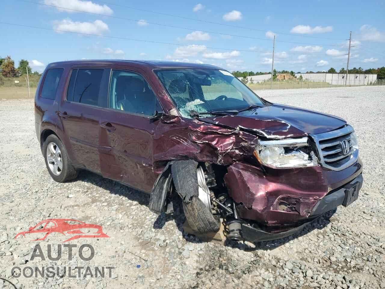 HONDA PILOT 2013 - 5FNYF4H55DB084686