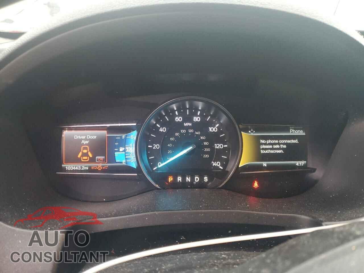 FORD EXPLORER 2017 - 1FM5K8D82HGE29086