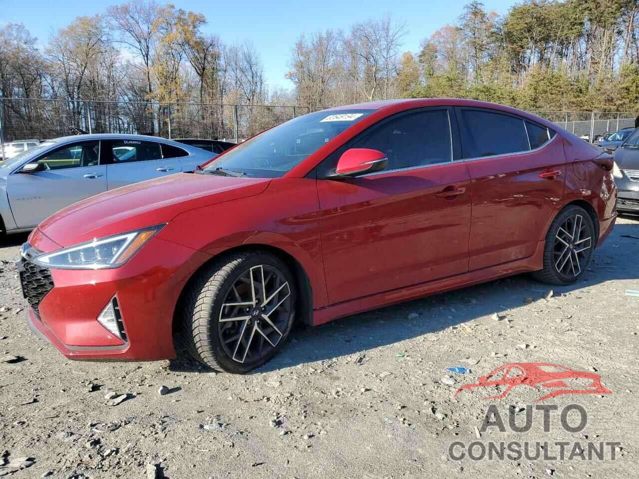 HYUNDAI ELANTRA 2020 - KMHD04LB1LU085512