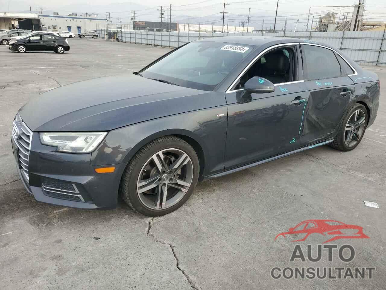 AUDI A4 2018 - WAULMAF41JA228499