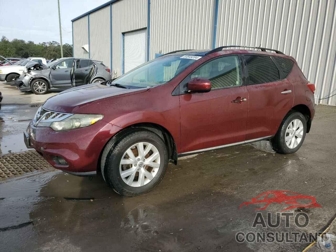 NISSAN MURANO 2012 - JN8AZ1MU1CW102989