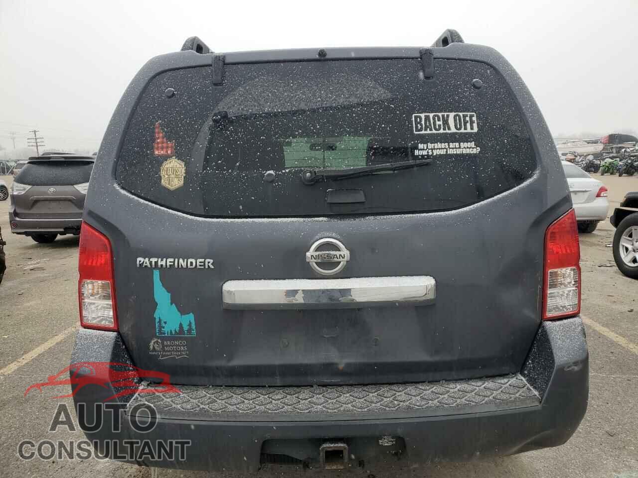 NISSAN PATHFINDER 2010 - 5N1AR1NB7AC619085