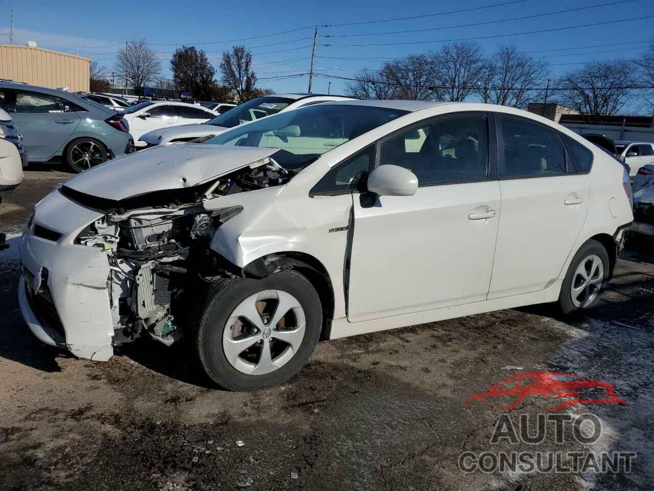 TOYOTA PRIUS 2012 - JTDKN3DUXC5437228