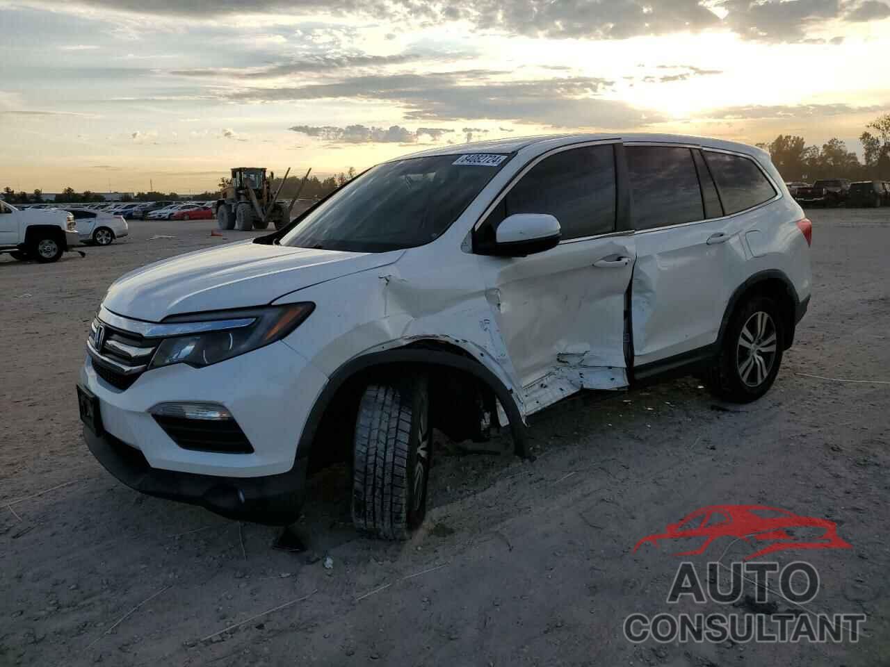 HONDA PILOT 2017 - 5FNYF5H59HB018475