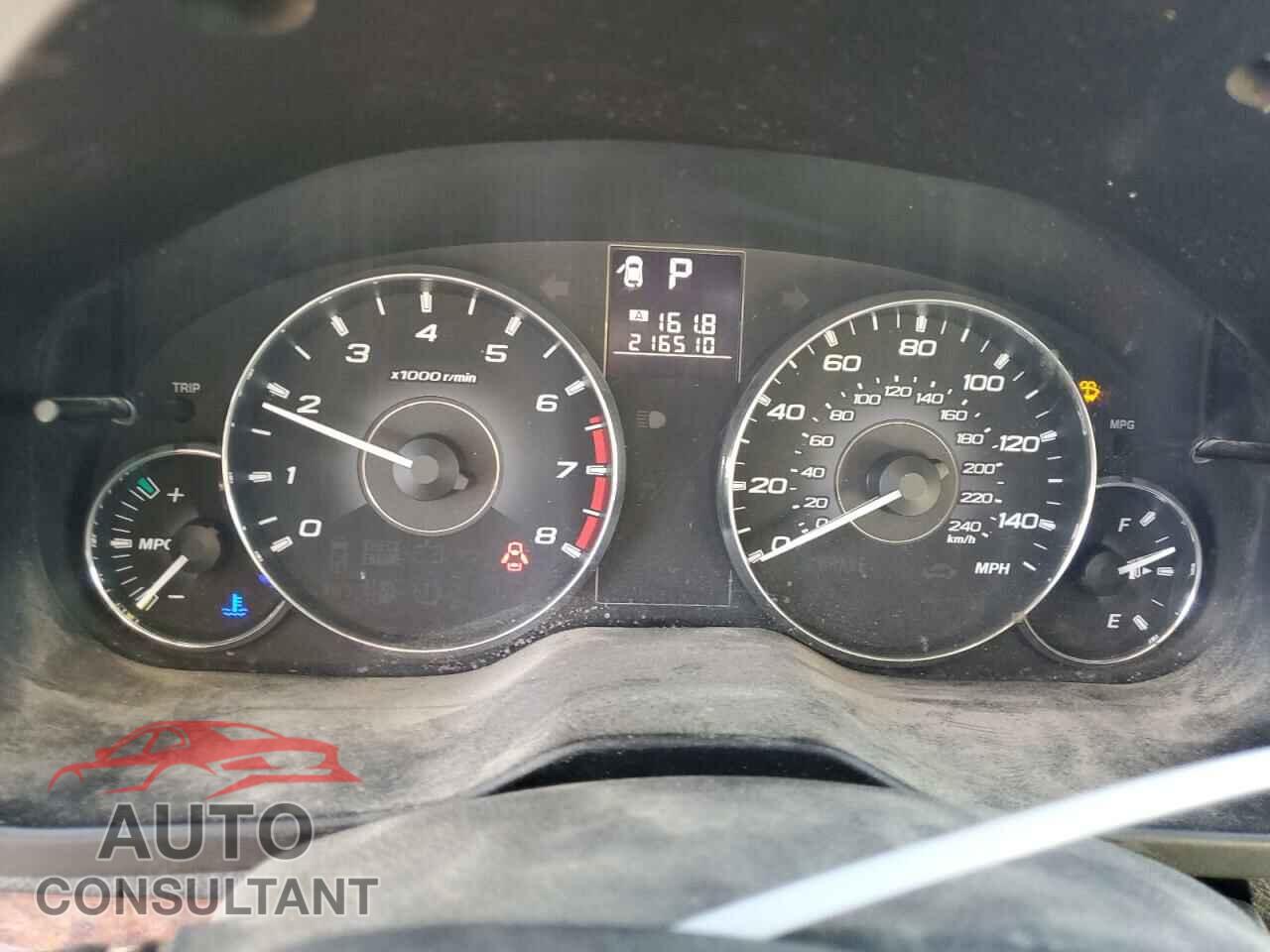 SUBARU OUTBACK 2011 - 4S4BRBKC8B3379814