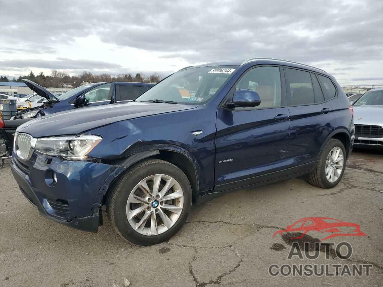 BMW X3 2016 - 5UXWX9C57G0D84033