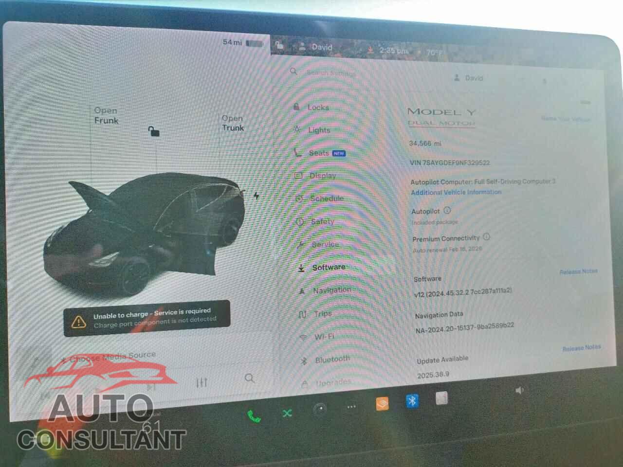 TESLA MODEL Y 2022 - 7SAYGDEF9NF329522