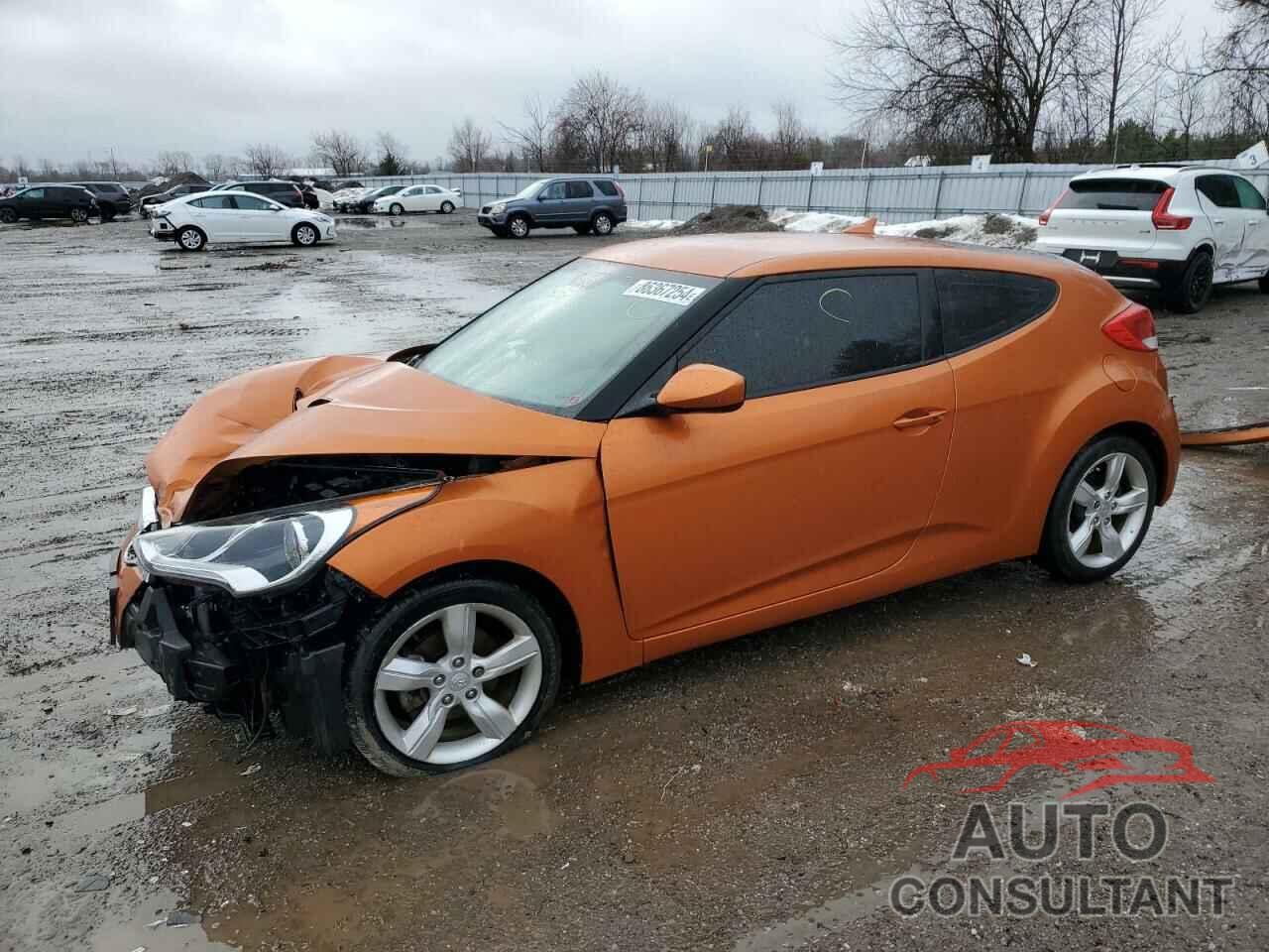 HYUNDAI VELOSTER 2013 - KMHTC6ADXDU156730