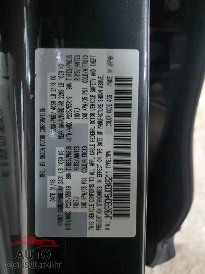 MAZDA CX-5 2018 - JM3KFBCM5J0348211